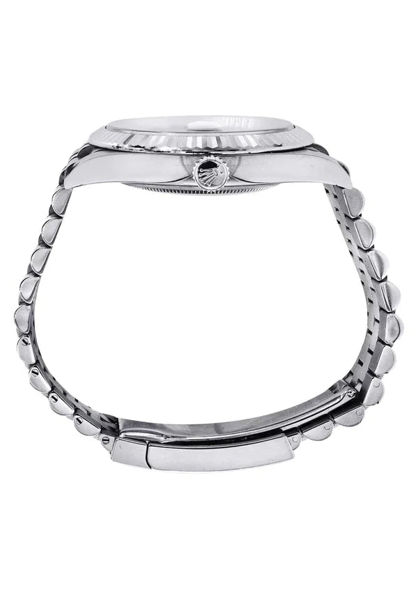 Datejust 126300 "Iced Out Arabic Dial"